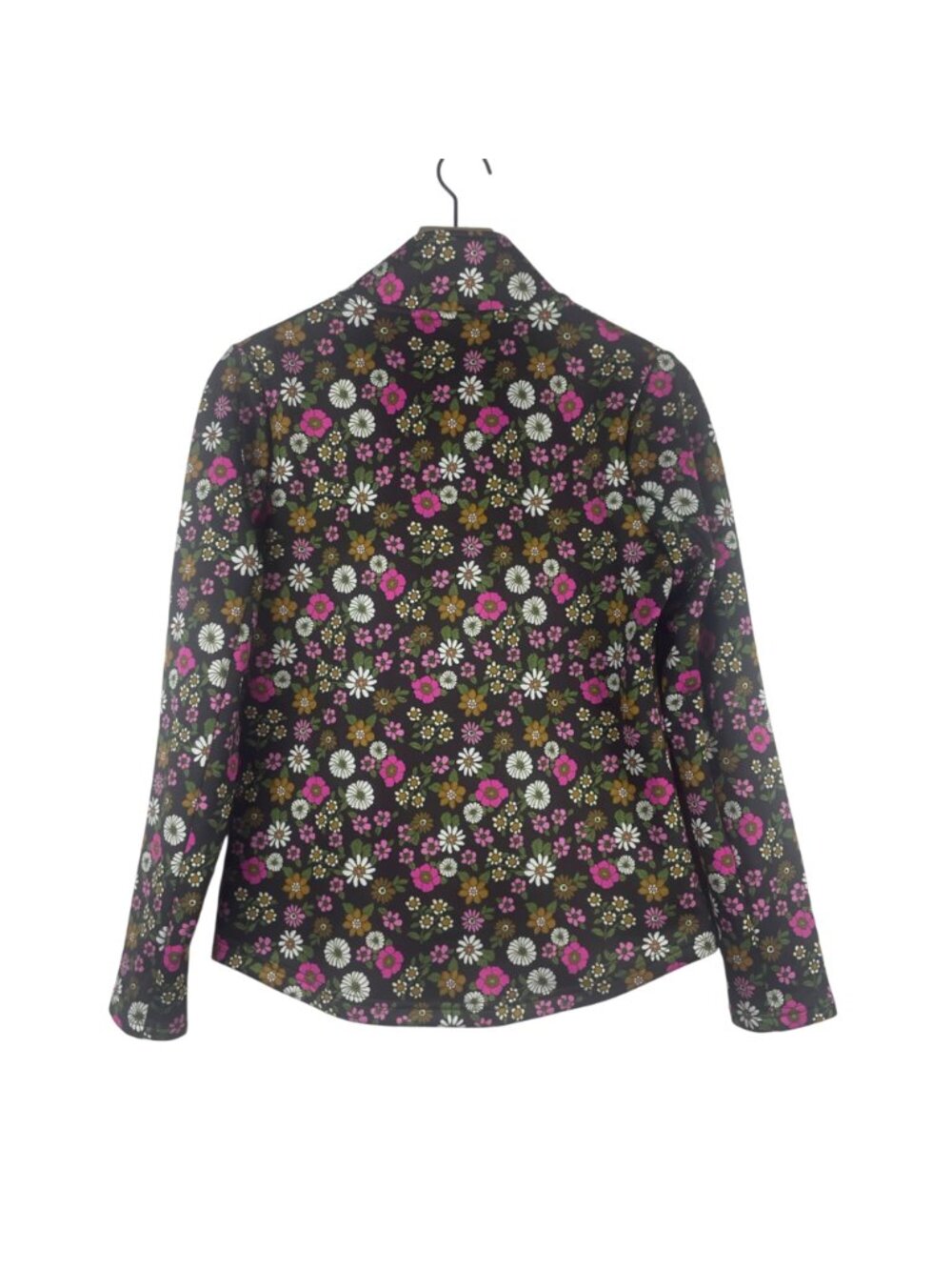 Smith & Quinn Womens Floral Full-Zip Jacket Medium Multicolor 70s floral retro - Picture 6 of 9